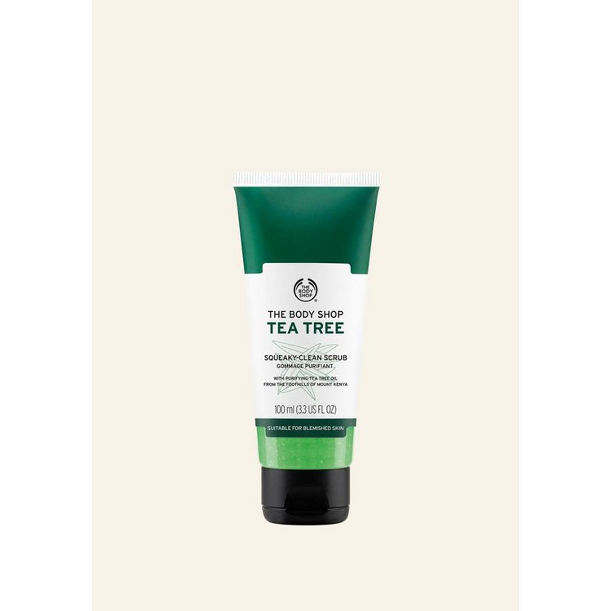 The Body Shop Tea Tree Squeaky-Clean Exfoliating Face Scrub - 100Ml