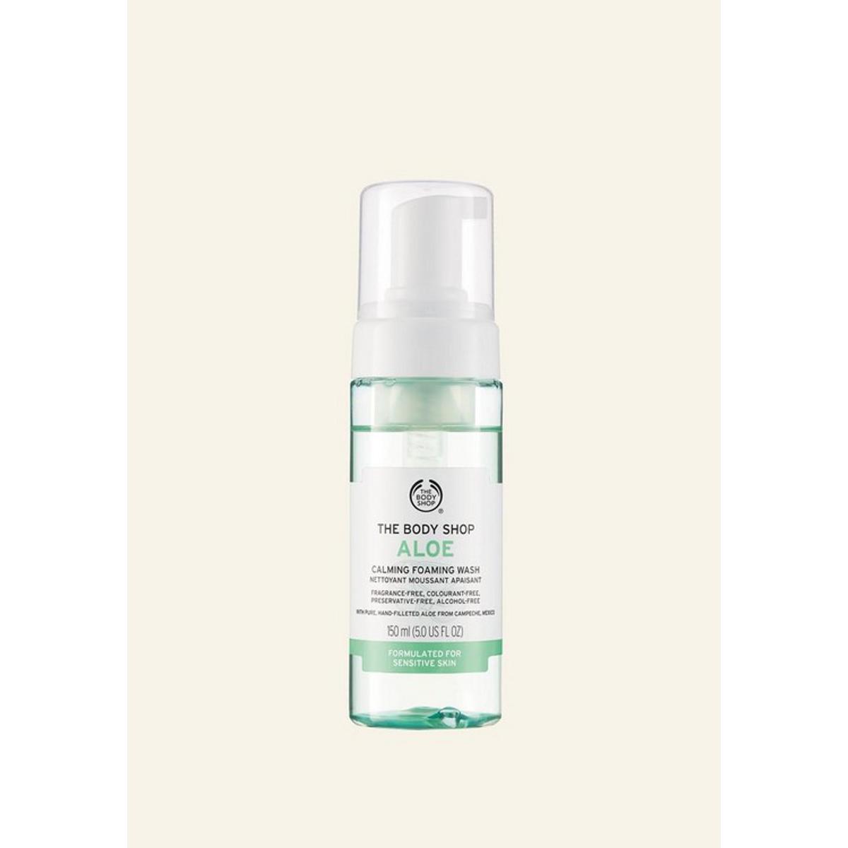 The Body Shop Aloe Calming Foaming Wash - 150Ml