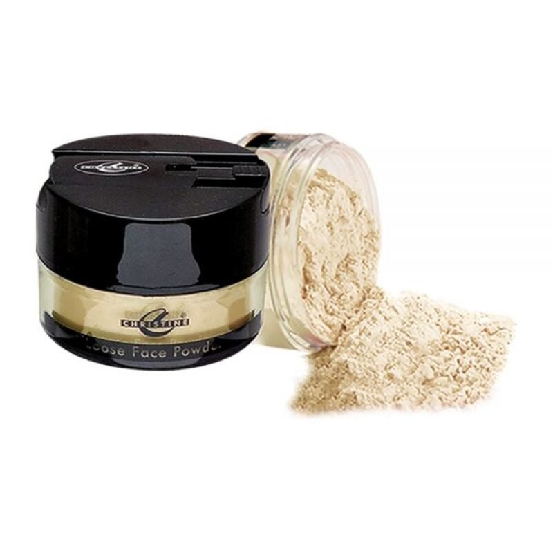 Christine Loose Face Powder - Shade 318 NATURAL PINK Christine Loose Face Powder - Shade 318 NATURAL PINK