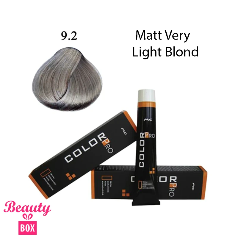 Color Pro Hair Color (9.2 Matt Very Light Blond)