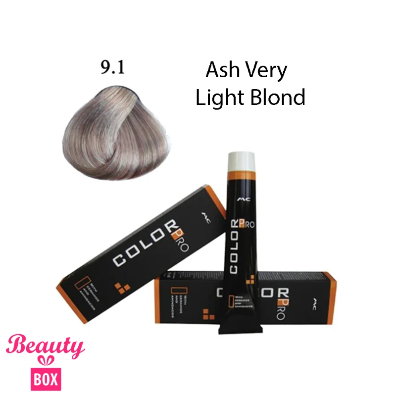 Color Pro Hair Color (9.1 Ash Very Light Blond)