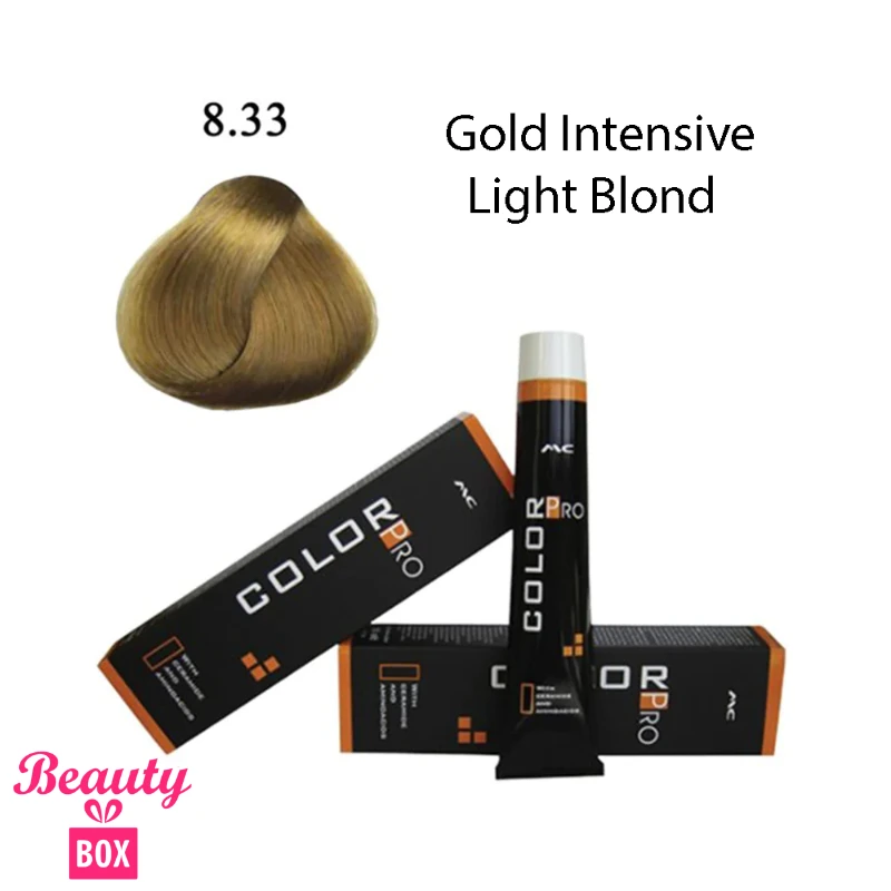 Color Pro Hair Color (8.33 Gold Intensive Light Blond)