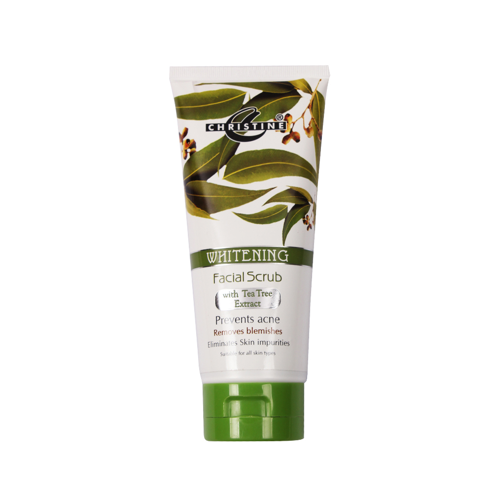 Christine Whitening Scrub Tube (Tea Tree Extracts)