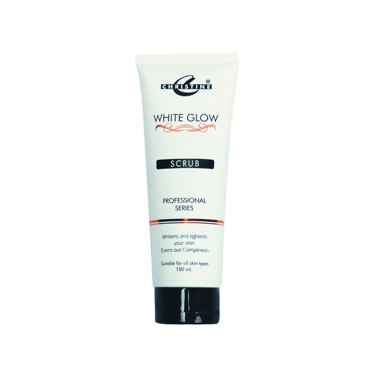 Christine White Glow Scrub Tube 150ml