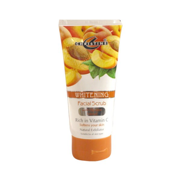 Christine Whitening Scrub Tube (Apricot Extracts)