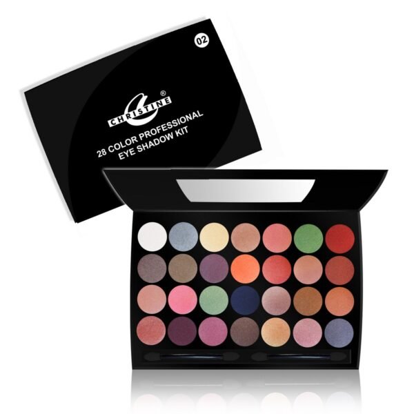 Christine 28 Colors Professional Eye Shade Kit - 02