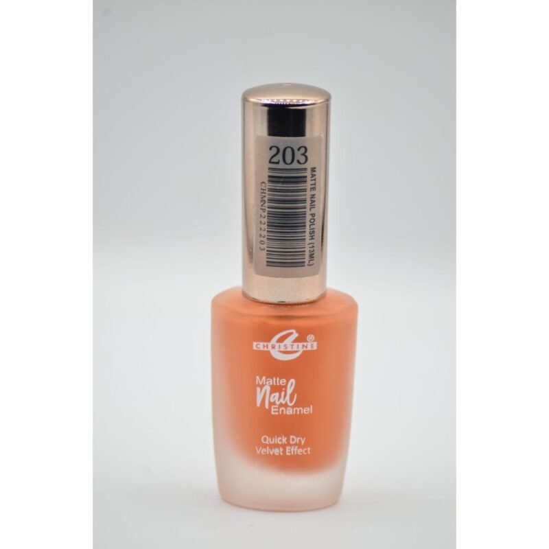 Christine Matte Nail Enamel Shade-203