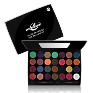 Christine 28 Colors Velvet Eyeshade Kit - 02