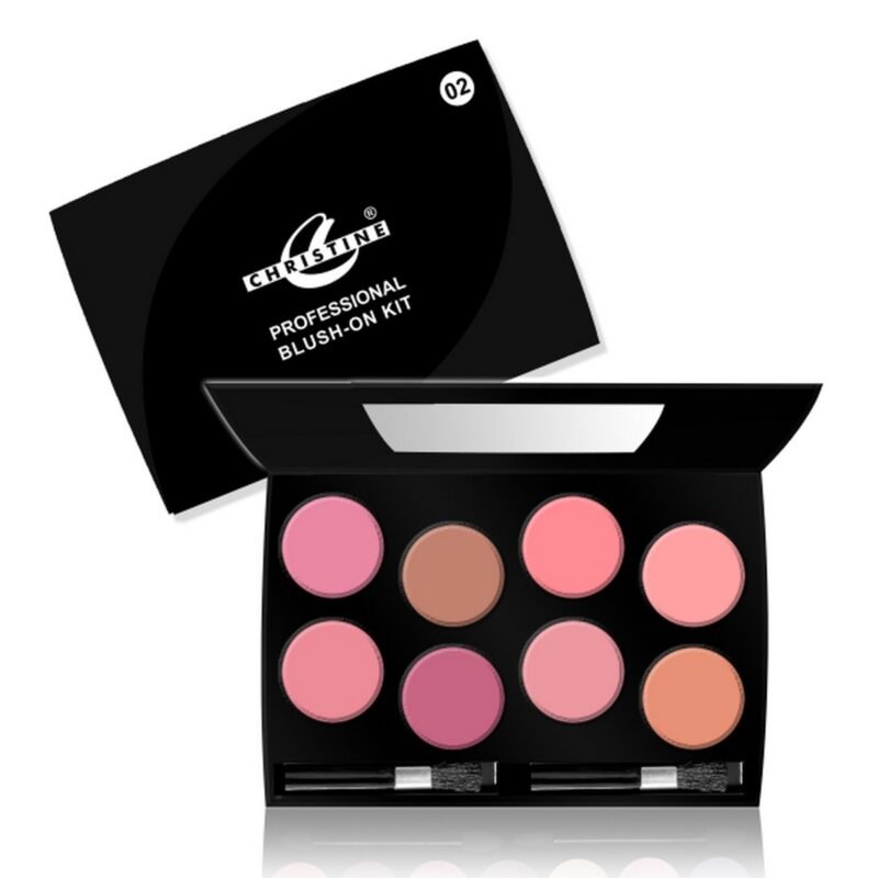Christine 8 Color Blush On Kit - Setting 2