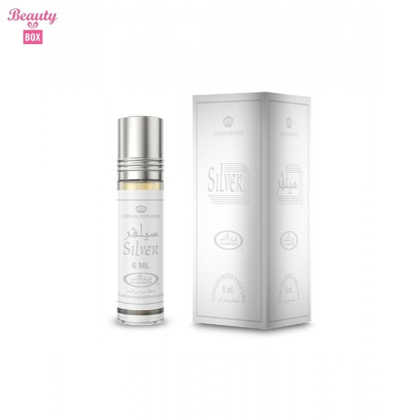 Al Rehab Silver Concentrated Perfume Oil - 6ml