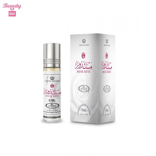 Al Rehab Musk Rose Concentrated Perfume Oil - 6ml