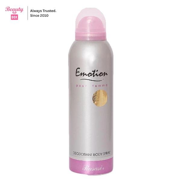 Rasasi Emotion Pour Femme Deodorant Body Spray - 200 ml