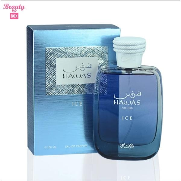 Rasasi Hawas Ice Eau de Parfum Perfume For Men - 100ml