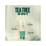 The Body Shop Tea Tree 3-in-1 Wash Scrub Mask - 125 Ml