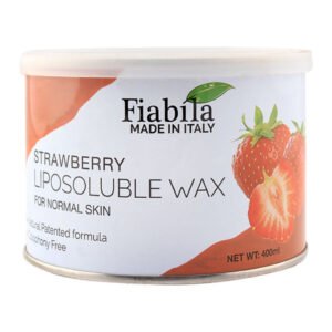 Fiabila Strawberry Normal And Sensitive Skin Liposoluble Wax - 400Ml
