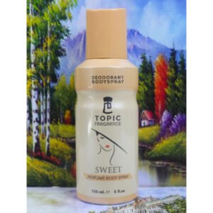 Topic Fragrance Sweet Perfume Body Spray For Women - 150 Ml