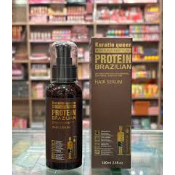 Keratin Queen Moisturizing And Styling Protein Brazilian Hair Serum - 100 Ml