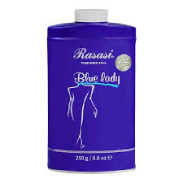 Rasasi Perfumed Talc Blue Lady - 250 G