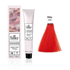 Silky Hair Color - 0.66 Red Shade - 100ml