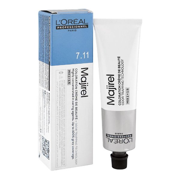 L'Oreal Professionnel - Majirel 7.11 Deep Ash Blonde - 60ml