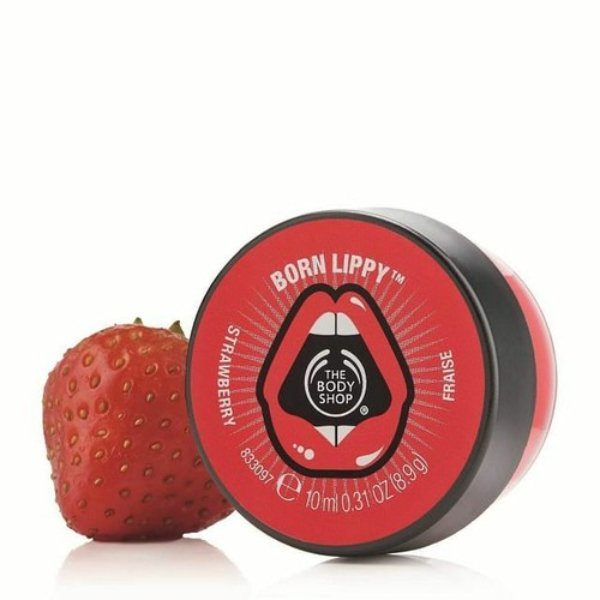 The Body Shop Born Lippy Strawberry Lip Balm 10Ml