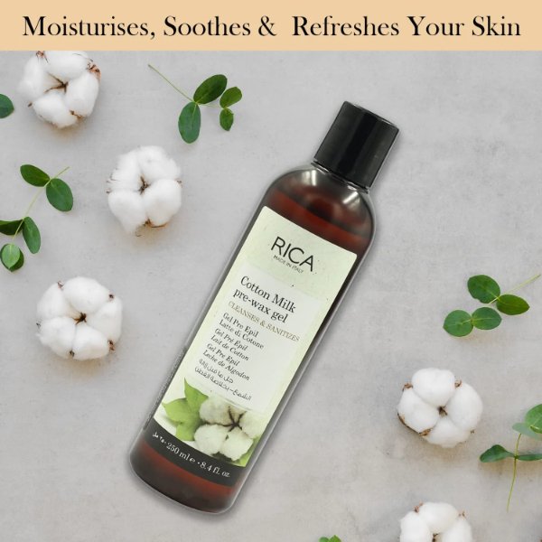 Rica Cotton Milk Pre-Wax Gel 125ml