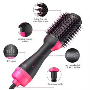 One Step Hot Air Brush Hair Dryer And Styler