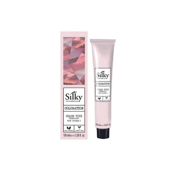 Silky Hair Color - 1.99 Green Black Shade - 100ml