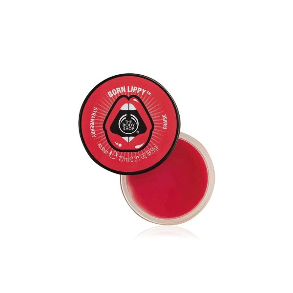 The Body Shop Born Lippy Strawberry Lip Balm 10Ml