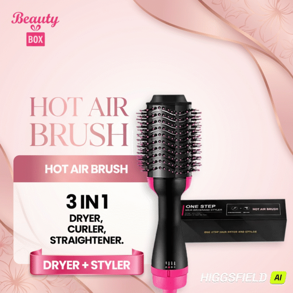 One Step Hot Air Brush Hair Dryer And Styler