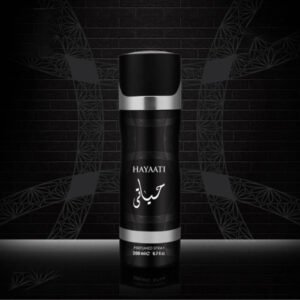 ​Lattafa Hayaati Black Perfumed Body Spray (200ml) [3]
