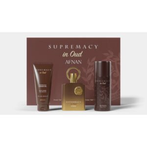 Afnan Supremacy In Oud Extrait de Parfum 100ml / Shower gel 150ml / Perfume Deo Spray 150ml