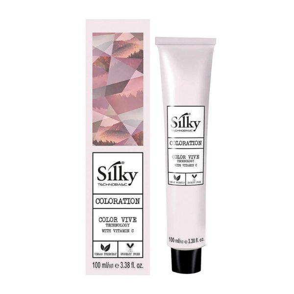 Silky Hair Color - 0.22 Violet Shade - 100ml
