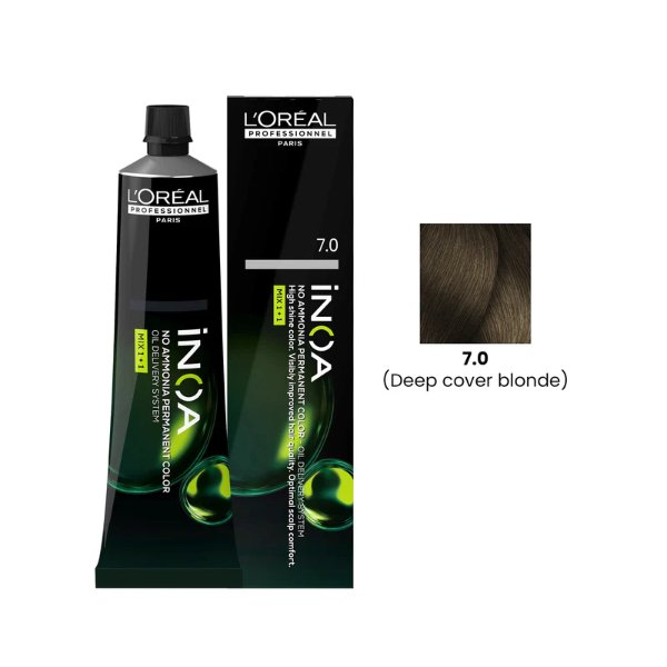 Loreal Professional Inoa 7.0 Deep Cover Blonde 60g